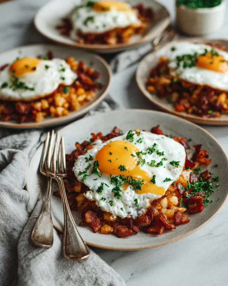 Wake Up to Flavor: Irresistible Loaded Breakfast Skillet with Eggs & Bacon - Featured Image