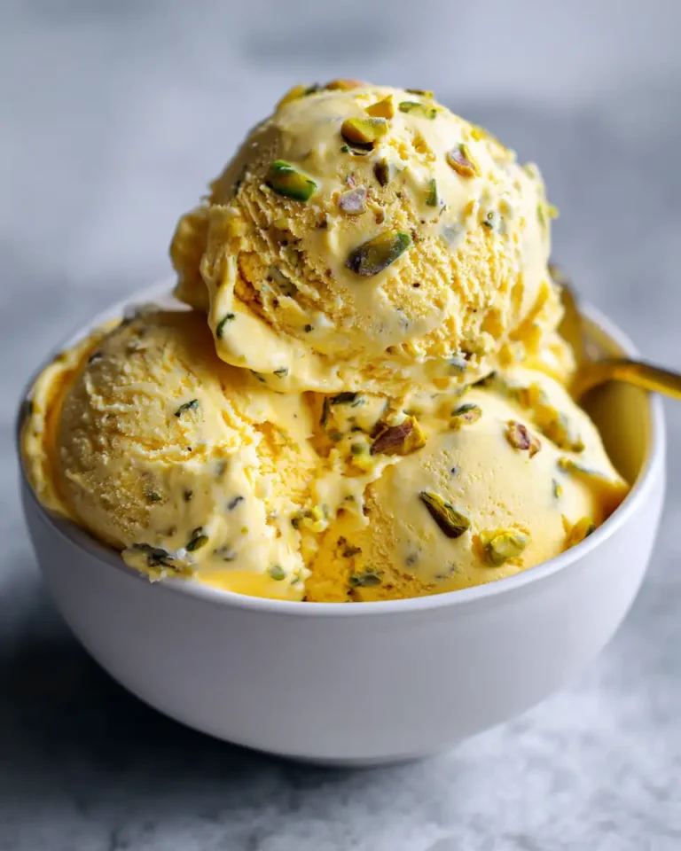Mango Pistachio Ice Cream: A Tropical Delight Bursting with Flavor - Featured Image
