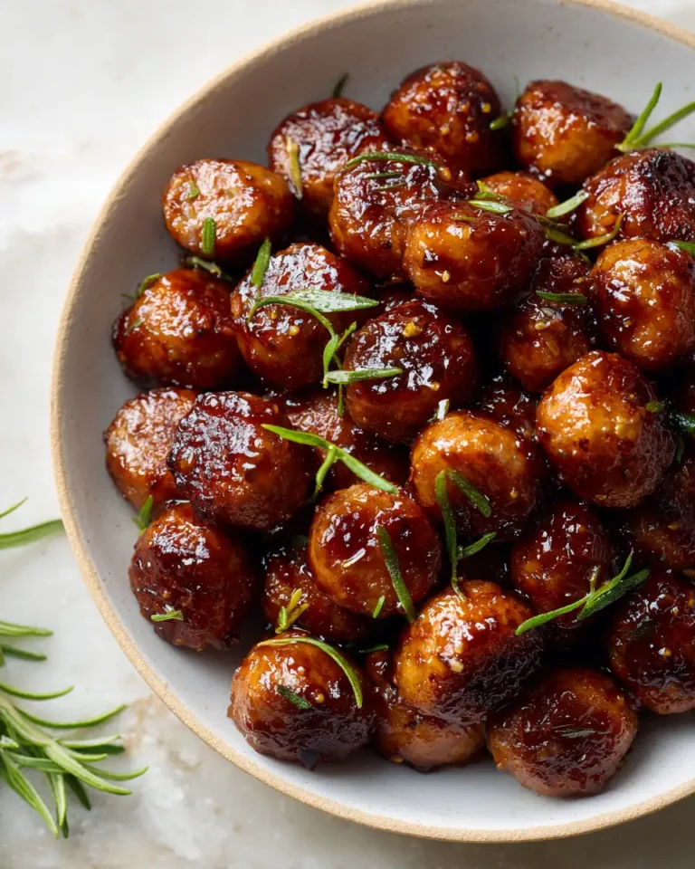 Irresistible Maple Glazed Sausage Bites: A Sweet and Savory Delight - Featured Image