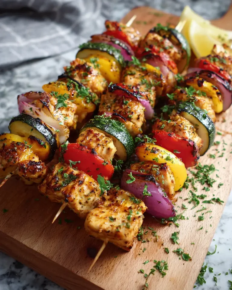 Sizzling Mediterranean Chicken Skewers: A Flavorful Journey to the Coast - Featured Image