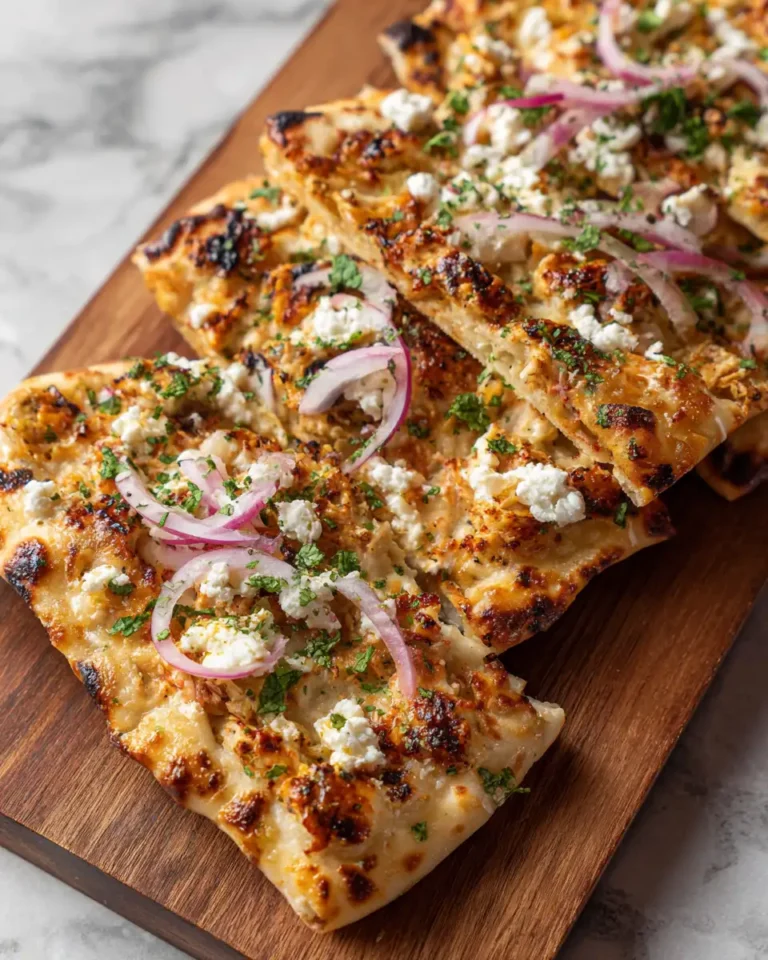 Mediterranean Magic: Mint and Feta Stuffed Flatbreads Delight - Featured Image