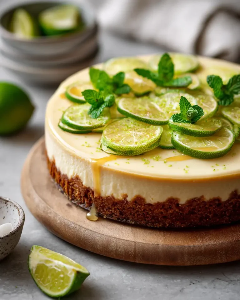 Zesty Delight: Indulge in a No-Bake Key Lime Cheesecake Adventure - Featured Image