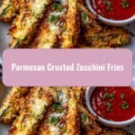 Crispy Delight: Parmesan Crusted Zucchini Fries to Satisfy Your Snack Cravings