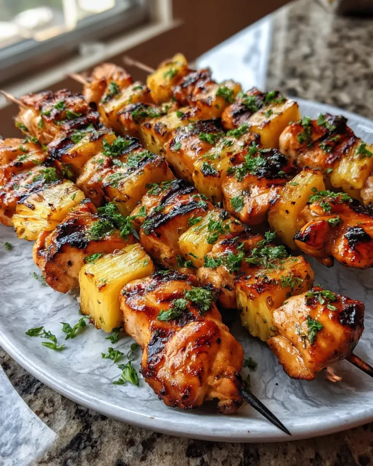 Sizzling Pineapple Chicken Kabobs: A Tropical Twist on Your Grill - Featured Image