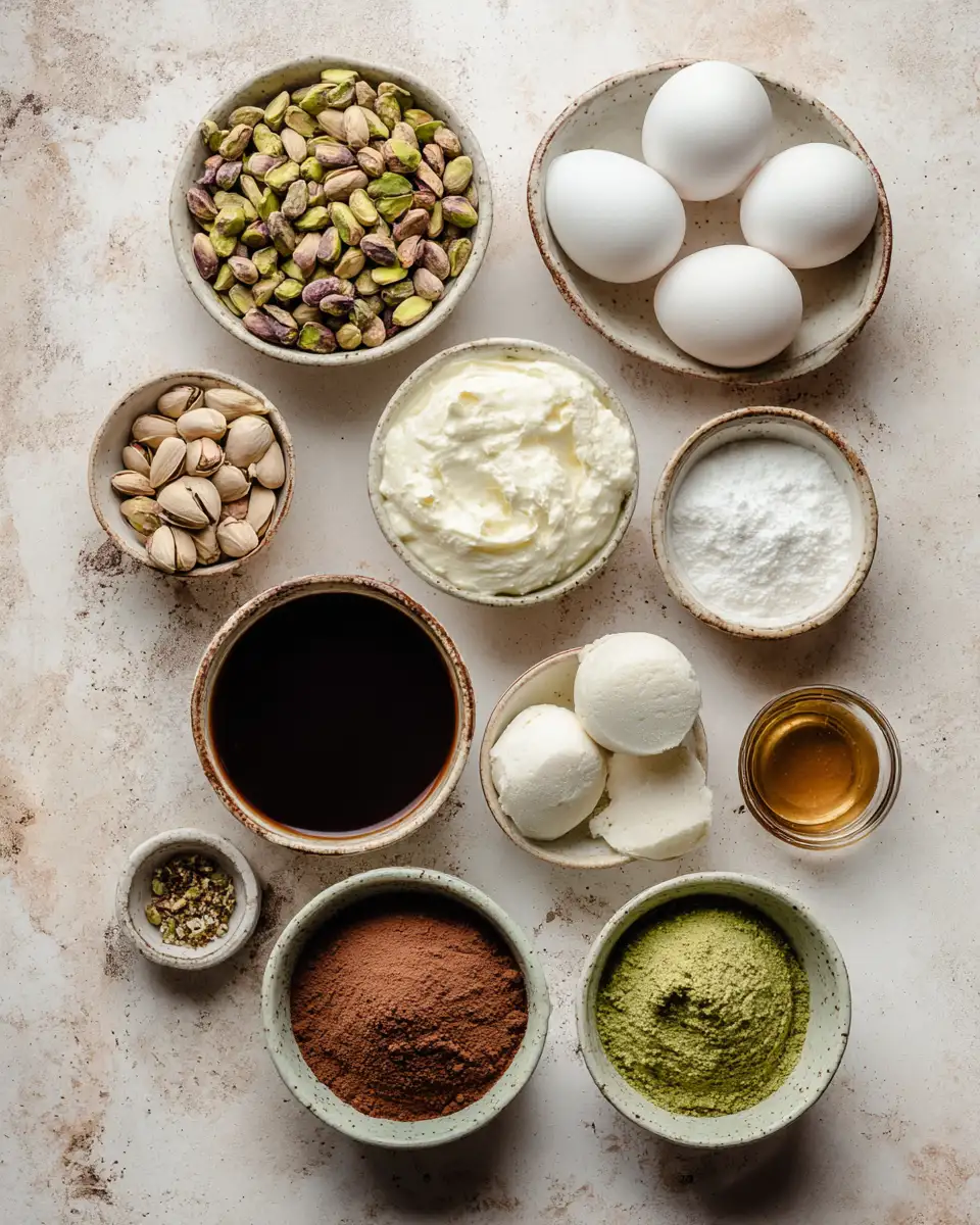 Dreamy Pistachio Tiramisu Cups That Will Steal the Dessert Spotlight 4 Ingredients for Dreamy Pistachio Tiramisu Cups That Will Steal the Dessert Spotlight