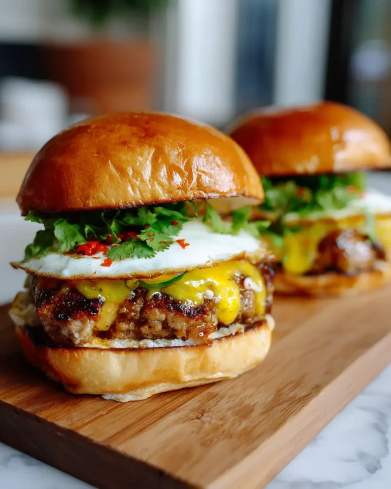 Bite into Bliss: The Ultimate Pork Banh Mi Burger Experience - Featured Image