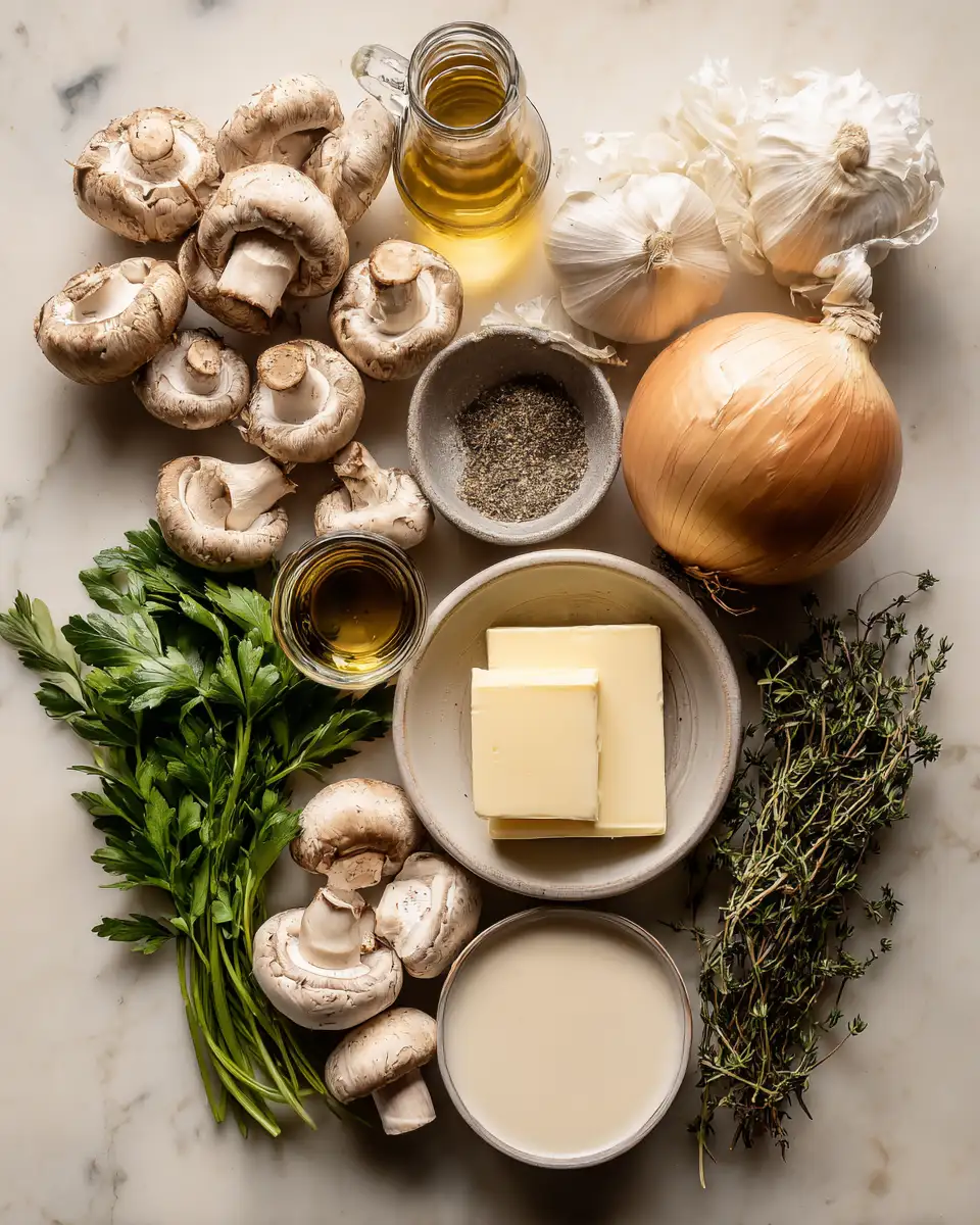 Savor the Flavor of Autumn with Roasted Garlic Mushroom Soup 4 Ingredients for Savor the Flavor of Autumn with Roasted Garlic Mushroom Soup