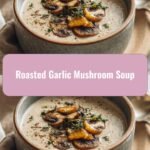 Savor the Flavor of Autumn with Roasted Garlic Mushroom Soup
