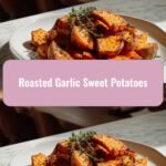 Golden Perfection: Elevate Your Meal With Roasted Garlic Sweet Potatoes