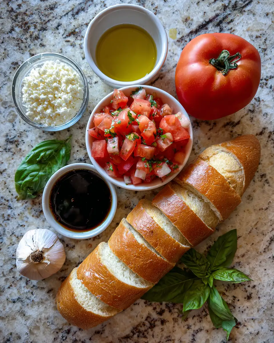 Savor the Flavor: Roasted Garlic Tomato Bruschetta Bliss 4 Ingredients for Savor the Flavor: Roasted Garlic Tomato Bruschetta Bliss