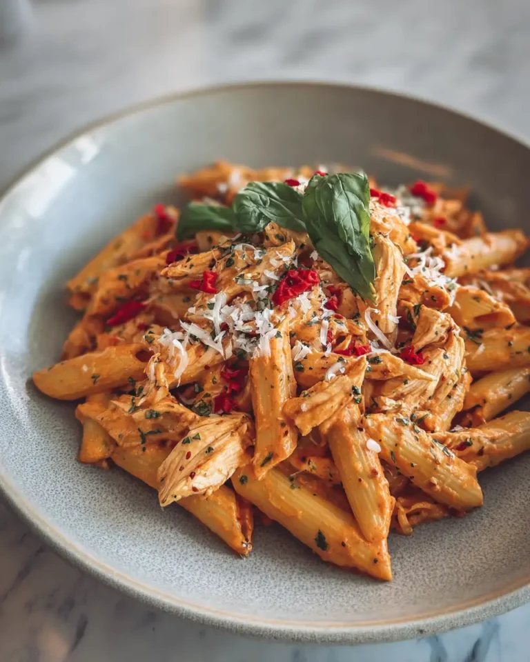 Savor the Flavor: Roasted Red Pepper Chicken Pasta Perfection - Featured Image