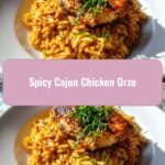 Savor the Heat: Spicy Cajun Chicken Orzo Delight