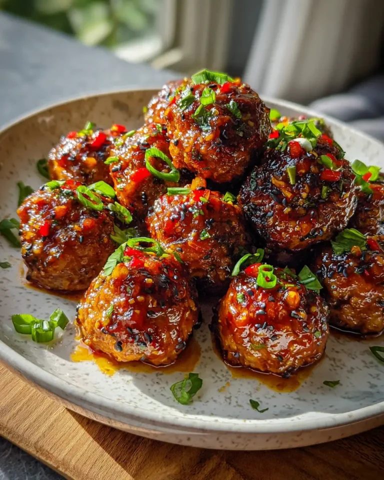 Irresistibly Delicious Sticky Sweet Chili Meatballs to Spice Up Your Dinner - Featured Image