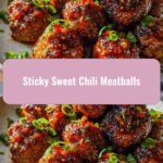 Irresistibly Delicious Sticky Sweet Chili Meatballs to Spice Up Your Dinner