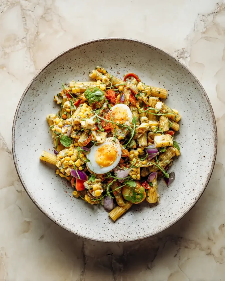 Street Corn Pasta Salad: A Flavorful Fusion of Street Eats and Summer Vibes - Featured Image