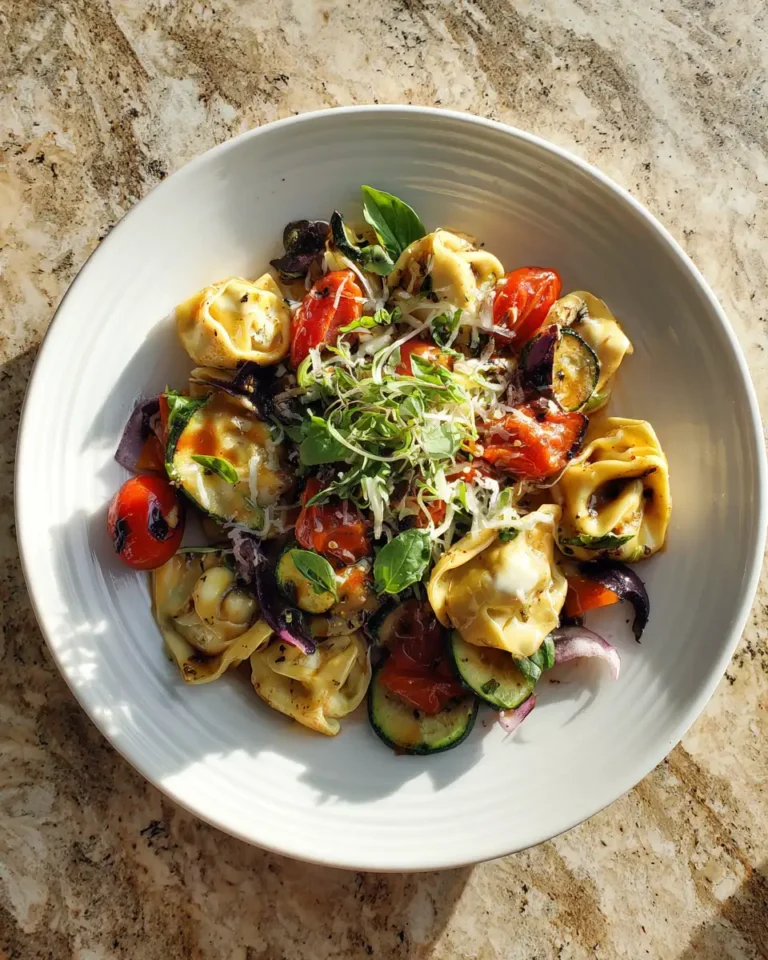 Tantalizing Tortellini with Vibrant Summer Veggies - Featured Image
