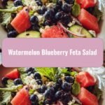 Refreshing Summer Bliss: Watermelon Blueberry Feta Salad