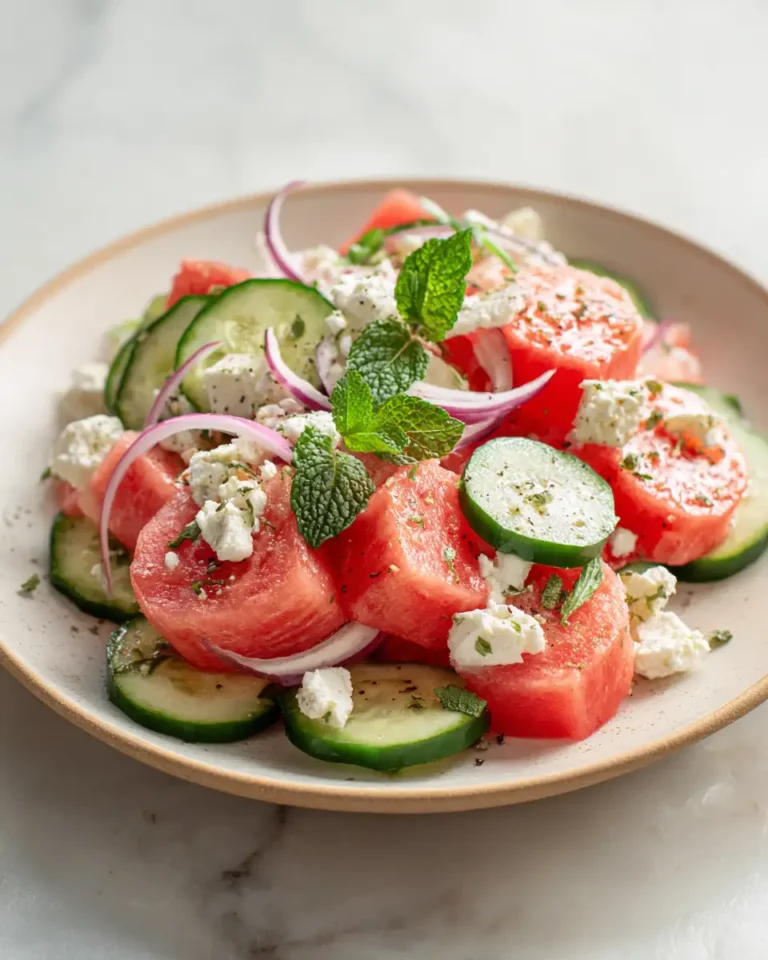 Refreshing Summer Delight: Watermelon Feta Salad - Featured Image