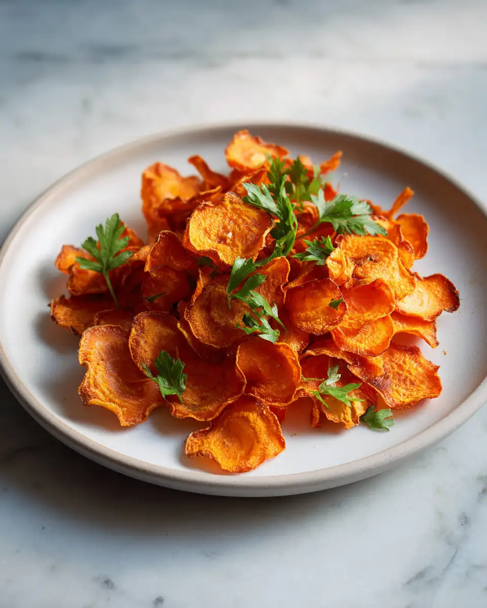 Crunchy Perfection: Discover the Magic of Air Fryer Carrot Chips 6 Final dish - Crunchy Perfection: Discover the Magic of Air Fryer Carrot Chips