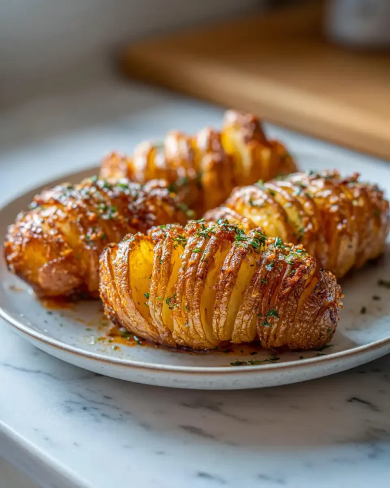 Crispy Perfection: Air Fryer Hasselback Potatoes That Wow - Featured Image