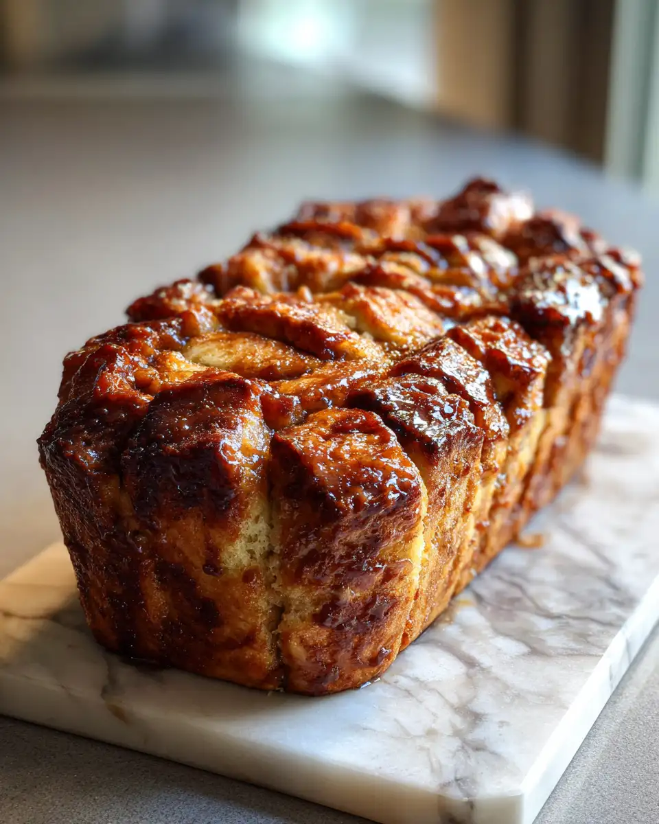 Final dish - Irresistible Apple Butter Pull-Apart Bread: A Sweet Autumn Delight