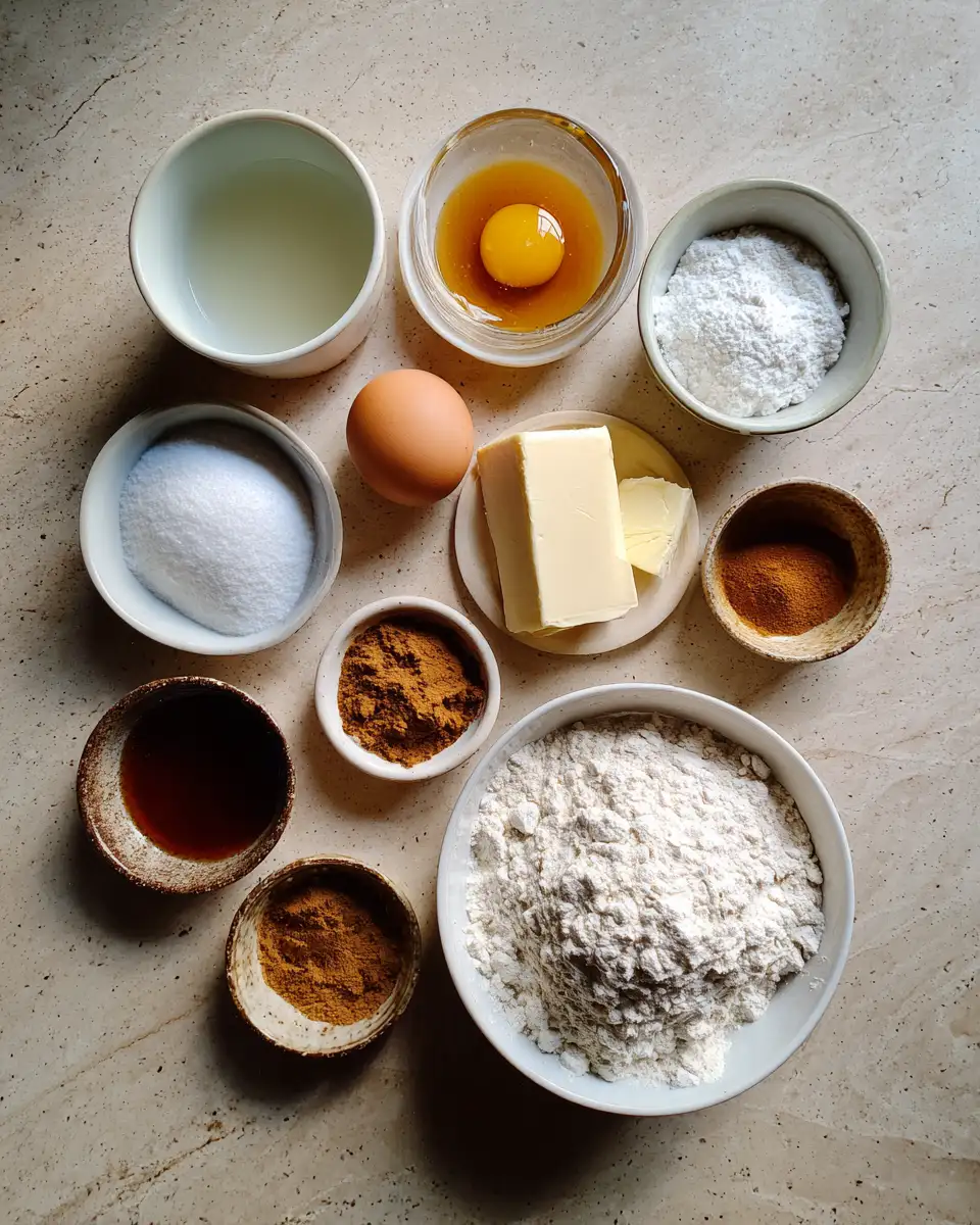 Ingredients for Irresistible Apple Butter Pull-Apart Bread: A Sweet Autumn Delight