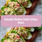 Sail into Flavor Paradise with Avocado Chicken Salad Lettuce Boats
