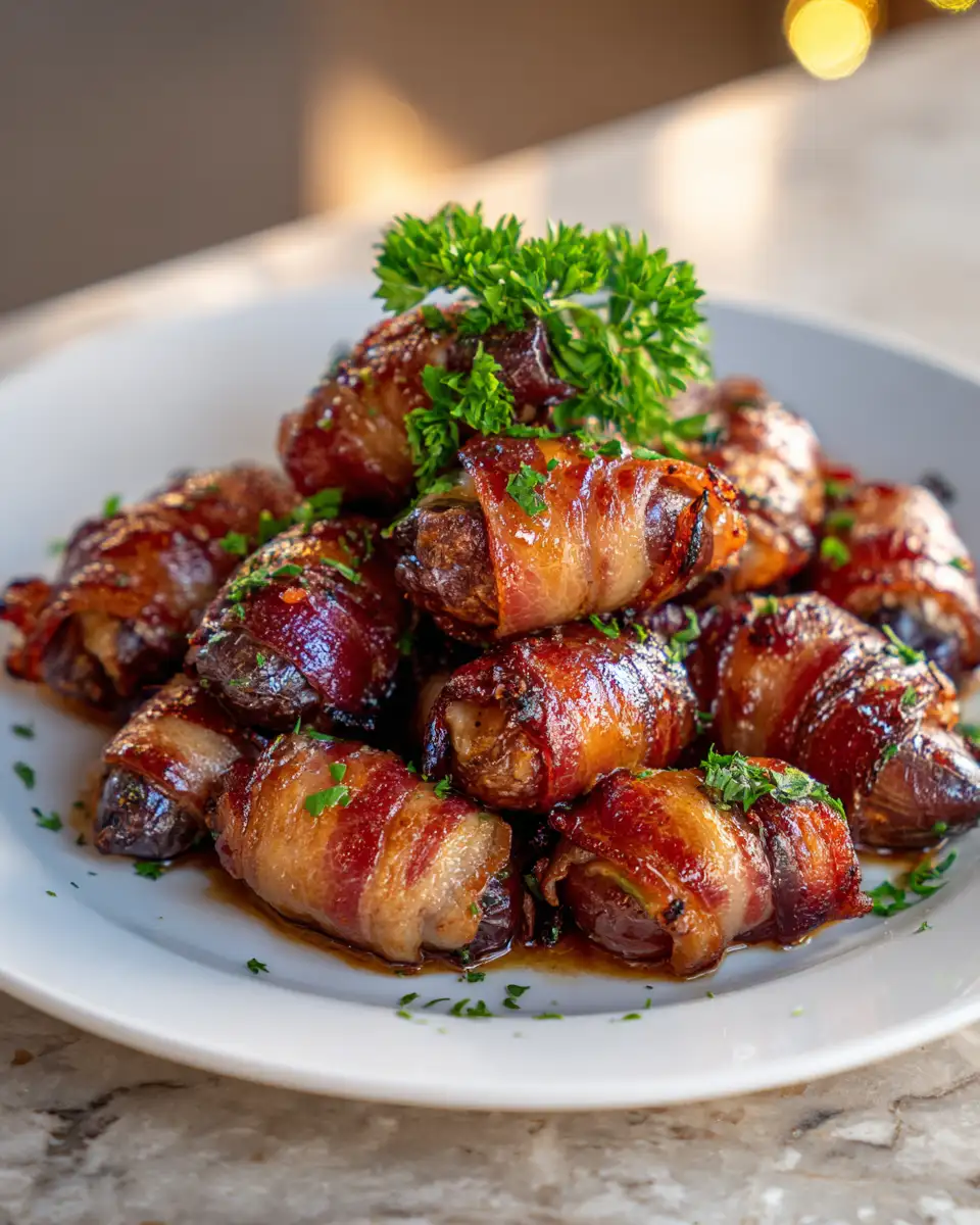 Bacon Wrapped Dates: A Sweet and Savory Delight You Can't Resist 6 Final dish - Bacon Wrapped Dates: A Sweet and Savory Delight You Can't Resist