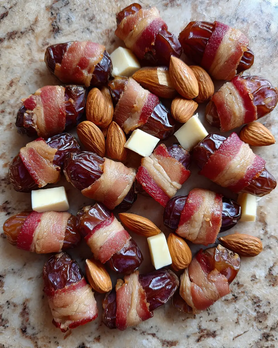 Bacon Wrapped Dates: A Sweet and Savory Delight You Can't Resist 4 Ingredients for Bacon Wrapped Dates: A Sweet and Savory Delight You Can't Resist