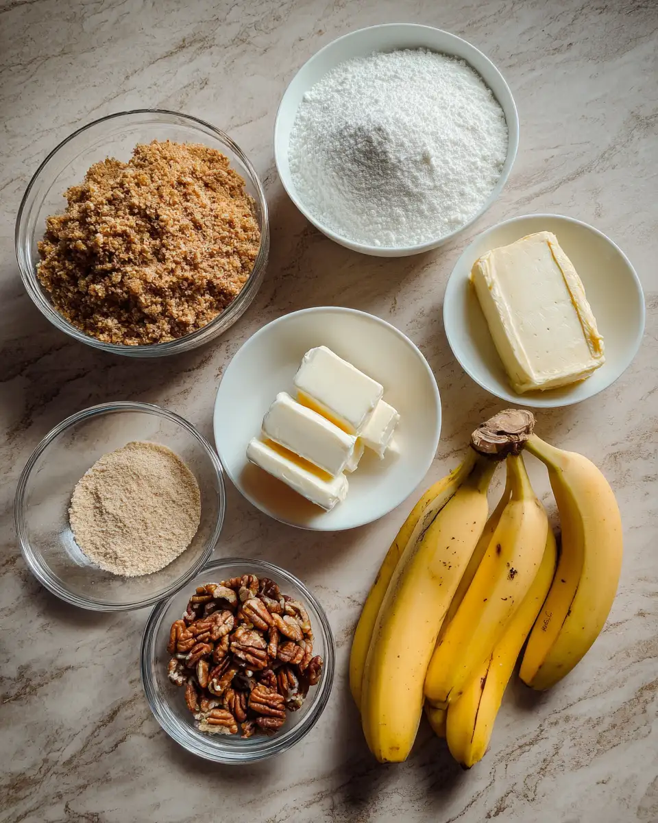 Ingredients for Banana Pudding Crunch Cheesecake: The Ultimate Dessert Fusion