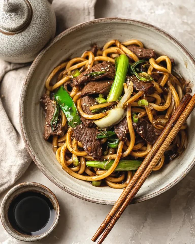Sizzling Sensations: Discover the Bold Flavors of Beef Black Pepper Udon - Featured Image
