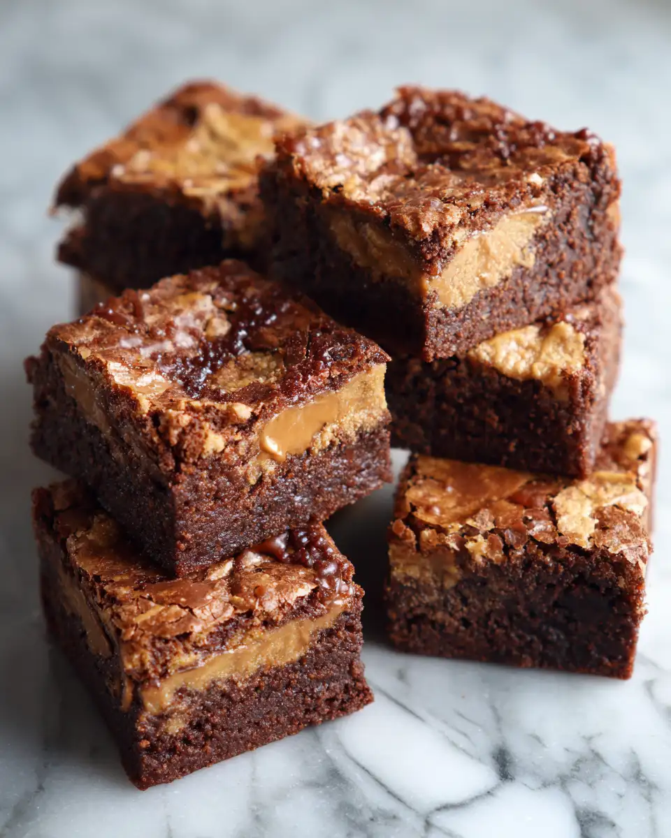 Final dish - Decadent Delights: Indulge in Biscoff Cookie Butter Brownies