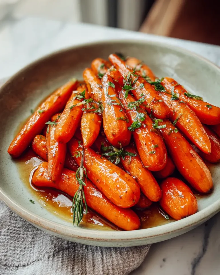 Sweet Symphony: Brown Butter Maple Glazed Carrots Delight - Featured Image
