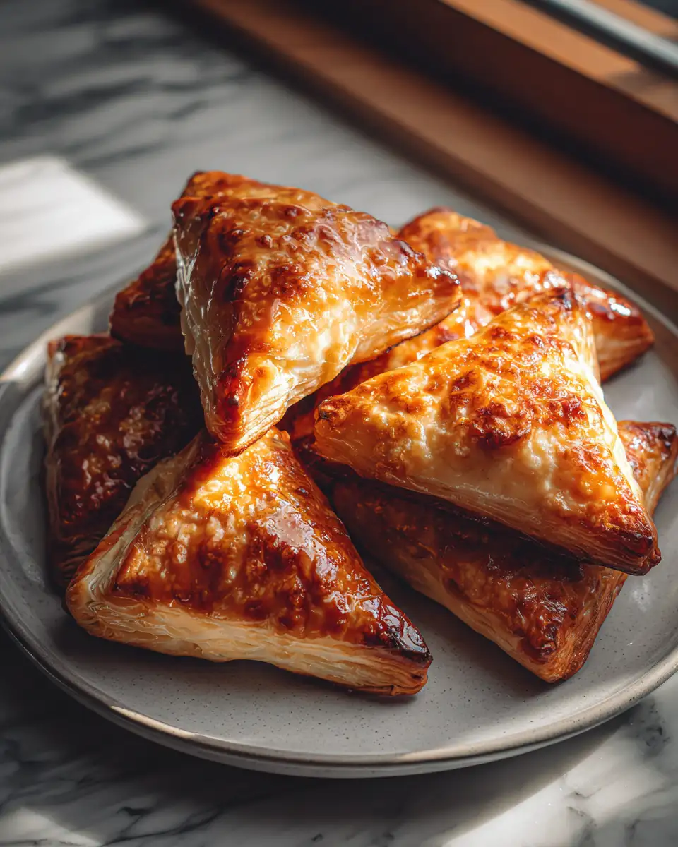 Final dish - Irresistible Caramel Apple Turnovers to Sweeten Your Day