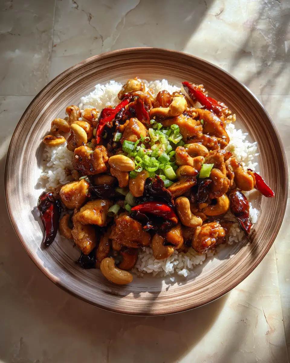 Final dish - Savor the Flavor: Cashew Chicken Delight