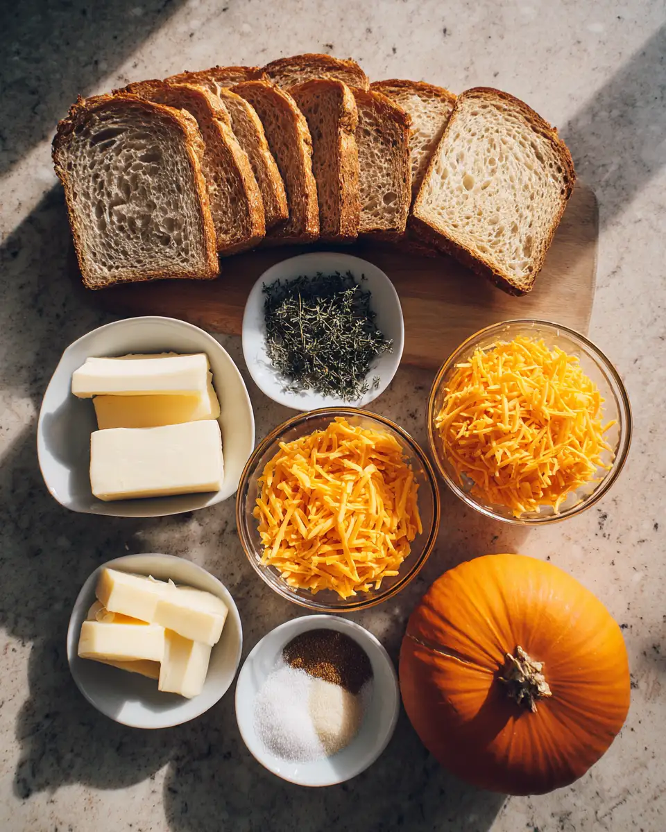 Melt into Autumn Bliss with the Ultimate Cheddar Pumpkin Grilled Cheese 4 Ingredients for Melt into Autumn Bliss with the Ultimate Cheddar Pumpkin Grilled Cheese