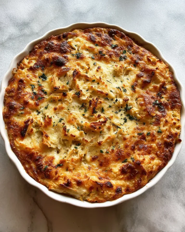 Decadent Delight: Indulge in the Ultimate Cheesy Crab Rangoon Casserole - Featured Image