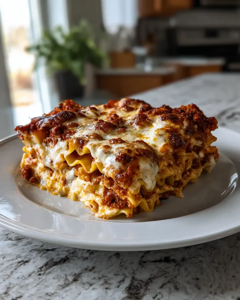 Melt into Flavor: Discover the Ultimate Cheesy Lasagna with Stretchy Mozzarella - Featured Image