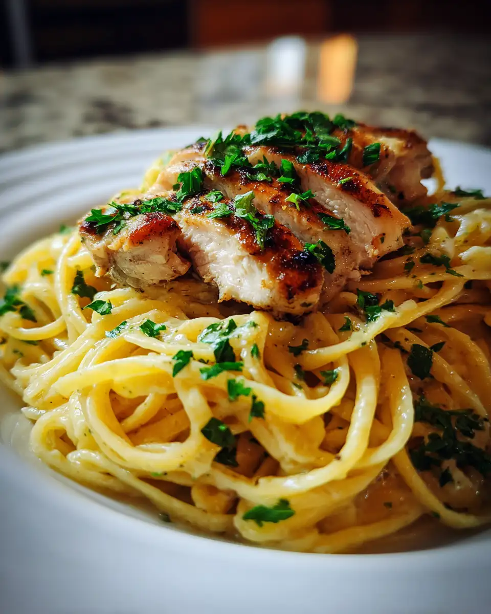 Final dish - Savor the Comfort: Chicken and Buttered Noodles Delight