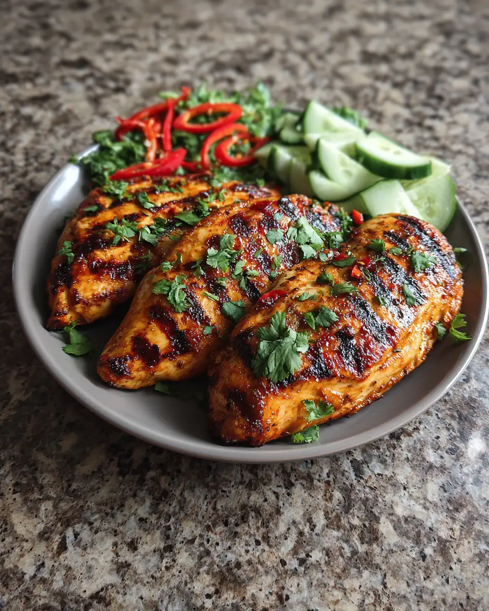 Final dish - Zesty Flavors Ignite: Chili Lime Grilled Chicken Delight