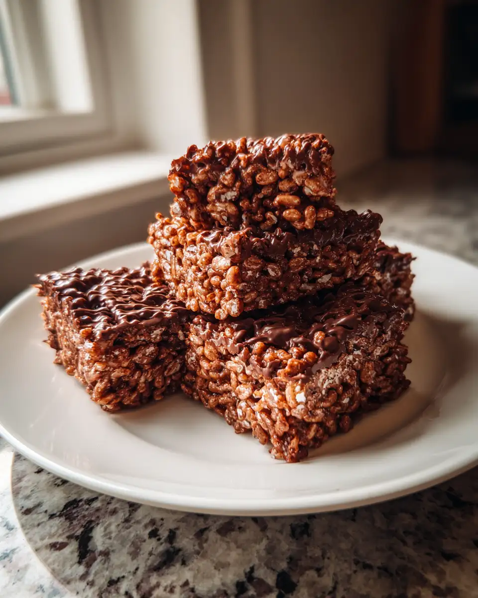 Irresistible Chocolate Rice Krispies: A Sweet Crunchy Delight 6 Final dish - Irresistible Chocolate Rice Krispies: A Sweet Crunchy Delight