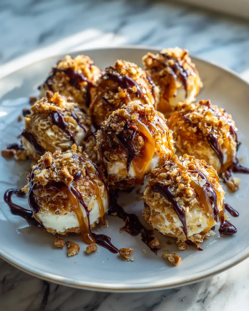 Final dish - Festive Christmas Cheesecake Tacos: A Sweet Holiday Delight