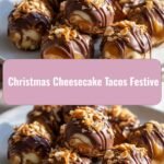 Festive Christmas Cheesecake Tacos: A Sweet Holiday Delight