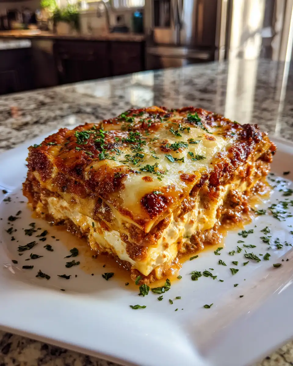 Final dish - Deck the Halls with Layers: A Christmas Eve Lasagna Lover's Dream