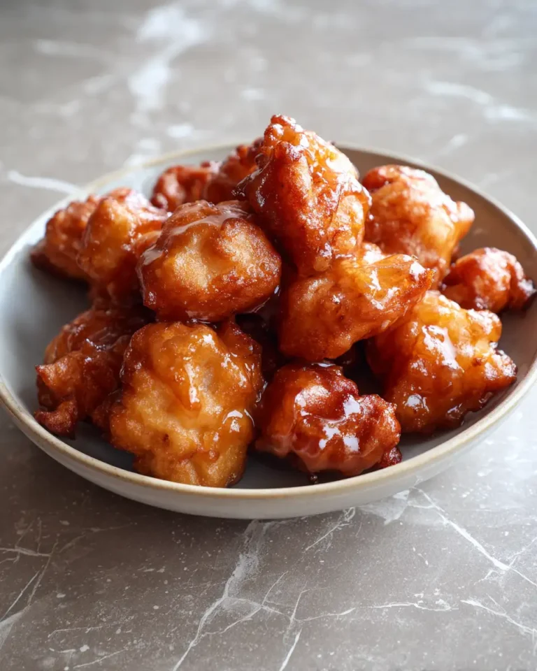 Irresistibly Sweet: Cinnamon Glazed Apple Fritter Bites Delight - Featured Image