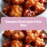 Irresistibly Sweet: Cinnamon Glazed Apple Fritter Bites Delight