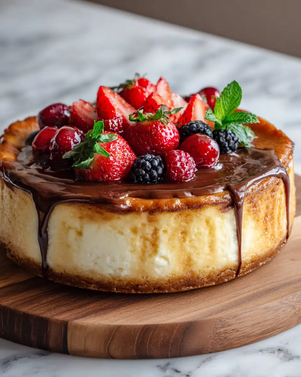 Indulge in the Timeless Delight of Classic New York Cheesecake 6 Final dish - Indulge in the Timeless Delight of Classic New York Cheesecake