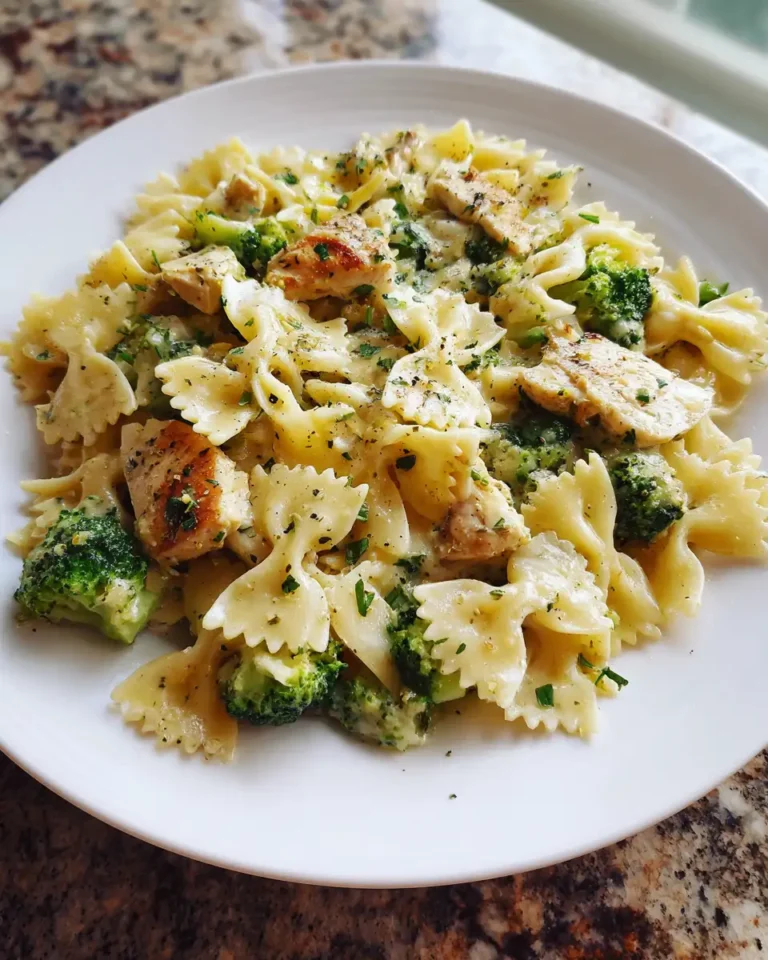 Saddle Up for Flavor: Cowboy Lemon Bowtie Chicken Pasta with Broccoli - Featured Image
