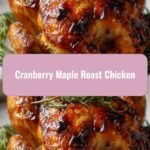 Cranberry Maple Roast Chicken: A Sweet and Savory Fall Delight