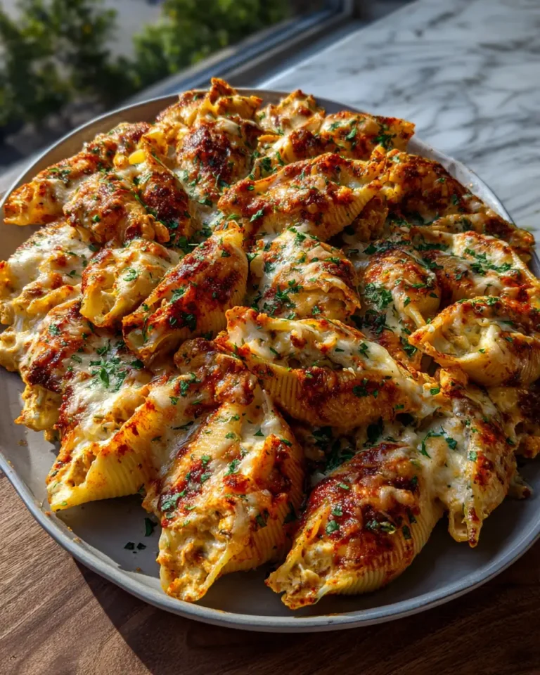 Indulge in Flavor: Creamy Cajun Chicken Stuffed Shells Extravaganza - Featured Image